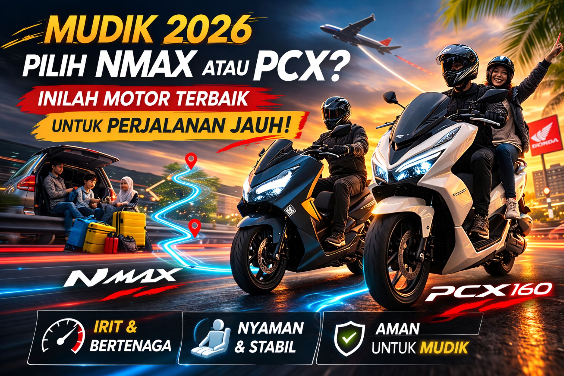 Tren Mudik 2026: Skutik Premium Jadi Sorotan, Momentum Emas Brand Otomotif Menjangkau Konsumen